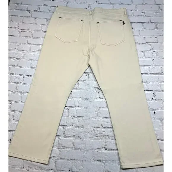 Men’s Vineyard Vines Jeans Beige Denim 1P1311 40x27 *HEMMED* A608